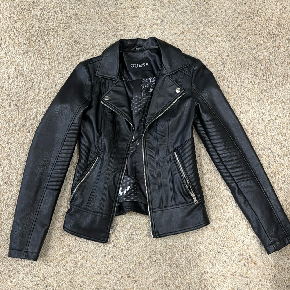 Faux Leather Jacket